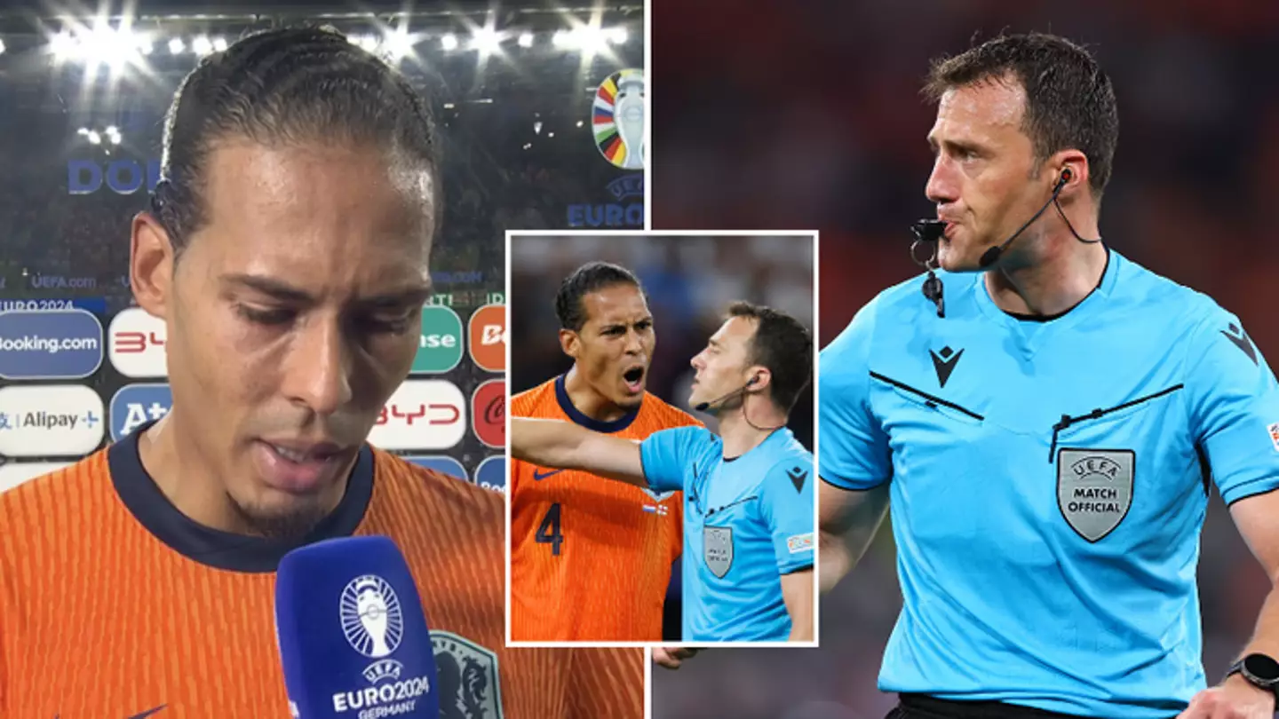 Virgil van Dijk reveals what controversial referee did immediately after full-time vs England and it speaks volumes