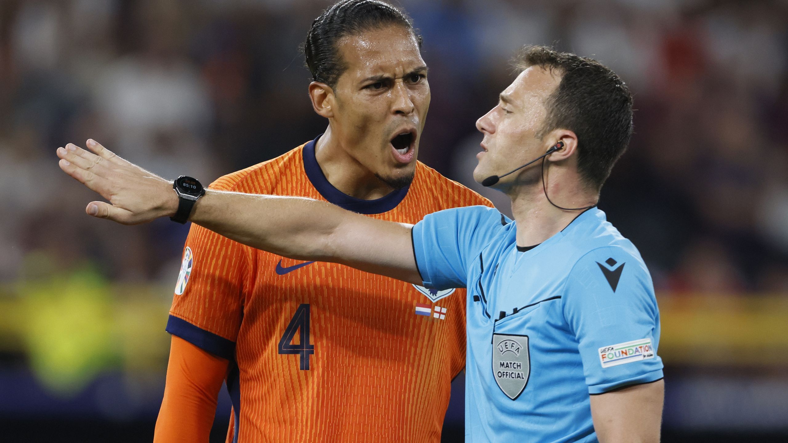 Euro 2024: Virgil van Dijk says penalty decision 'very tough to take' after  Netherlands loss to England - Eurosport