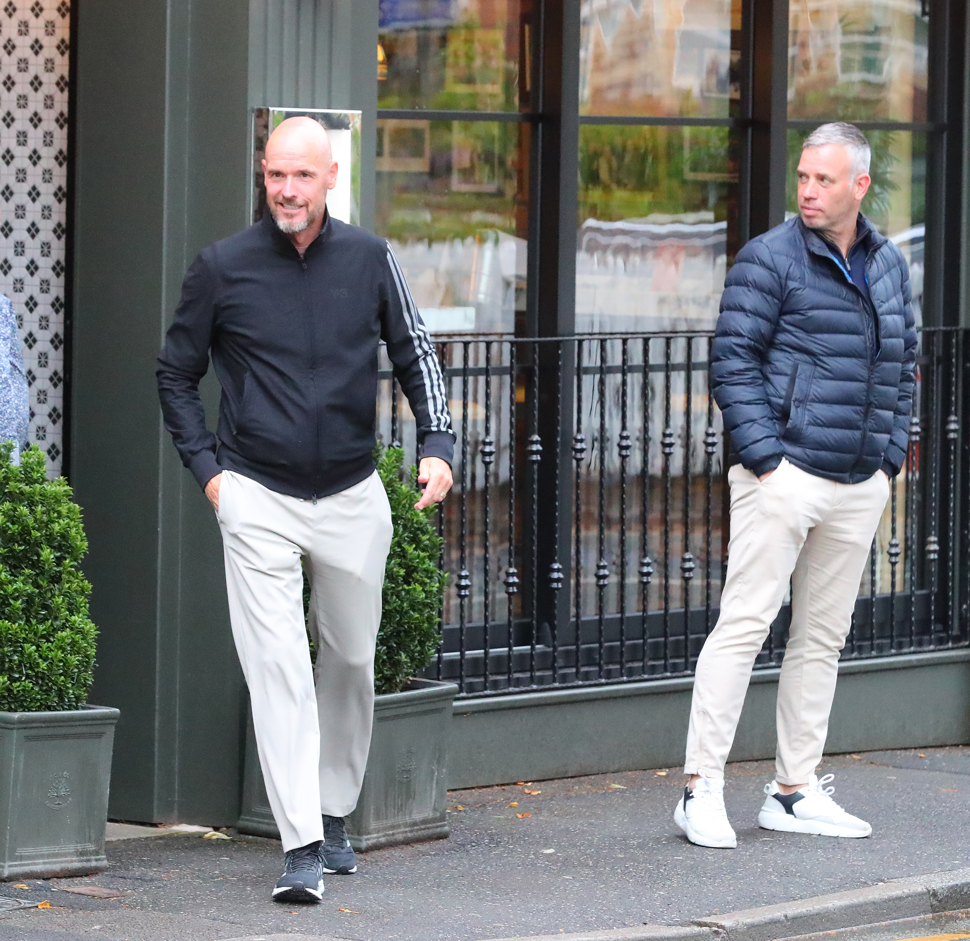 Erik Ten Hag treated his new Manchester United coaches to some dinner last night