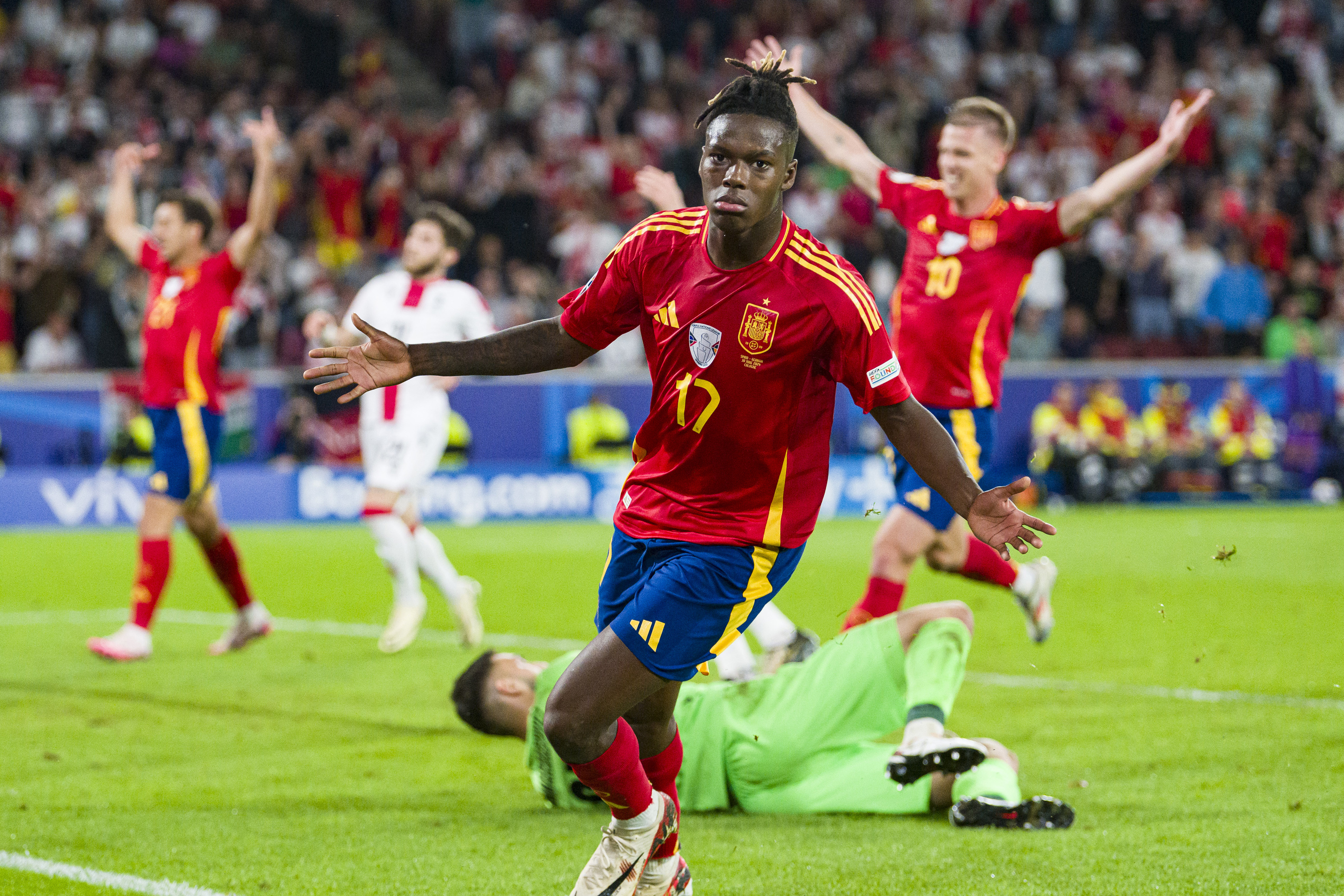 Nico Williams has become at Spanish hero at Euro 2024