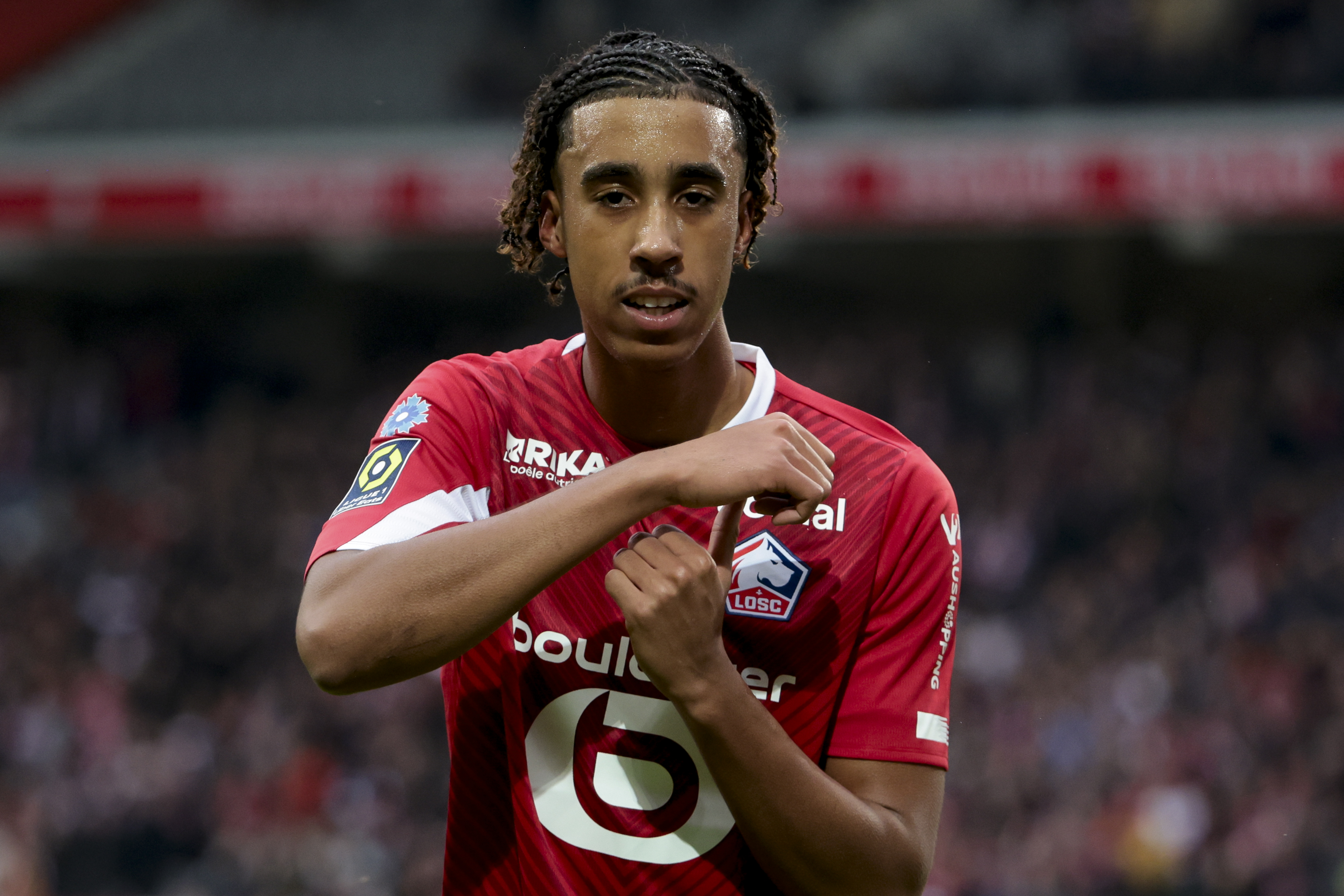 Yoro established himself as a first-team regular at Lille