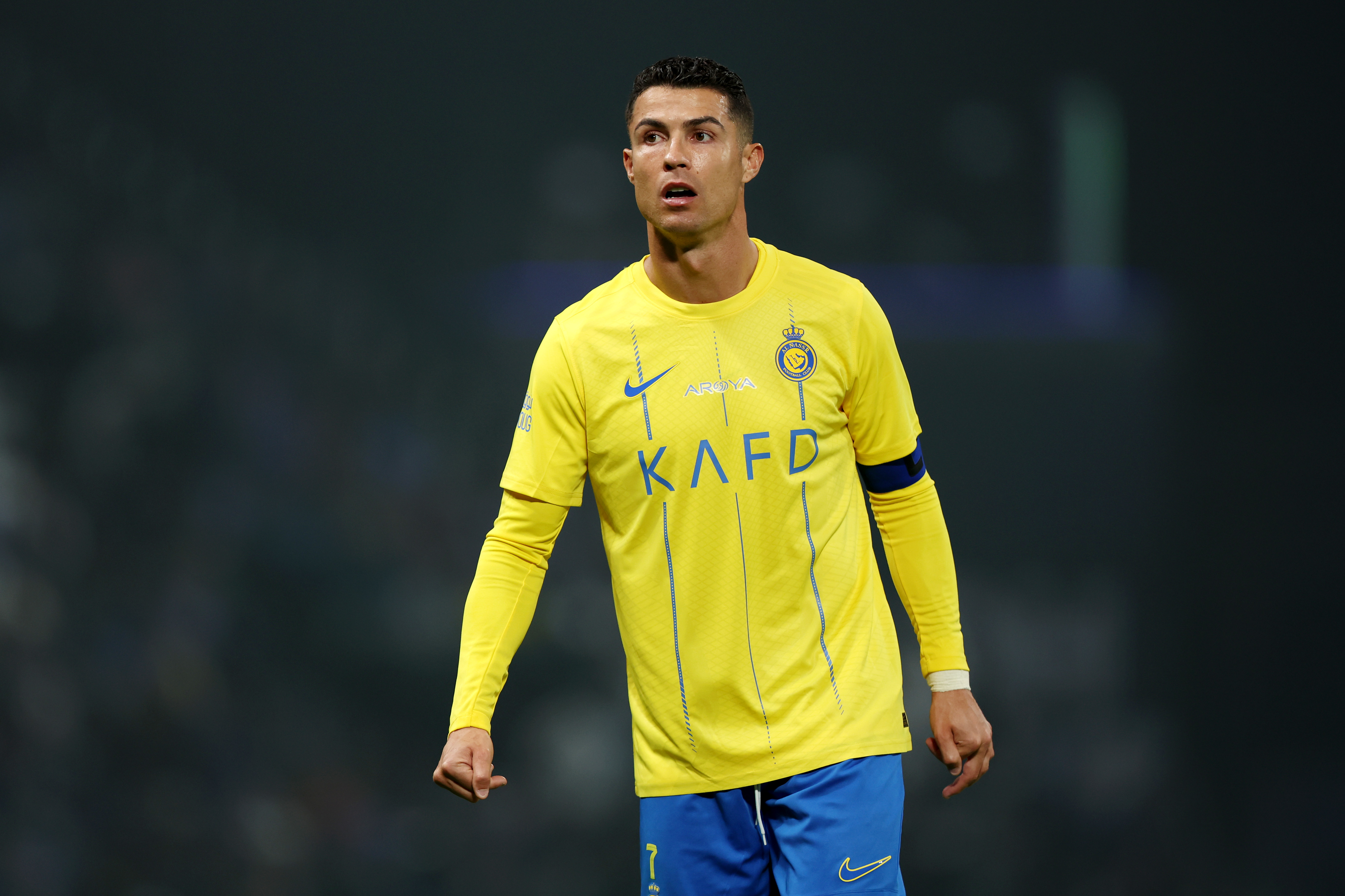 Ronaldo currently plays for Saudi side Al-Nassr