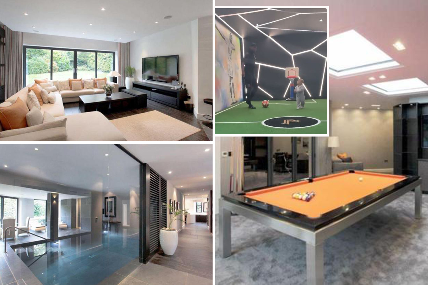 Inside Pogba’s £2.9m mansion with indoor pool, gym, and custom football  pitch as Man Utd ace reveals his home