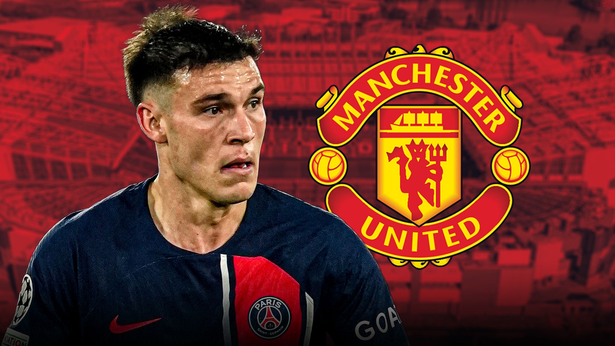 Manuel Ugarte transfer: Manchester United exploring different options to  sign Paris Saint-Germain midfielder | Football News | Sky Sports