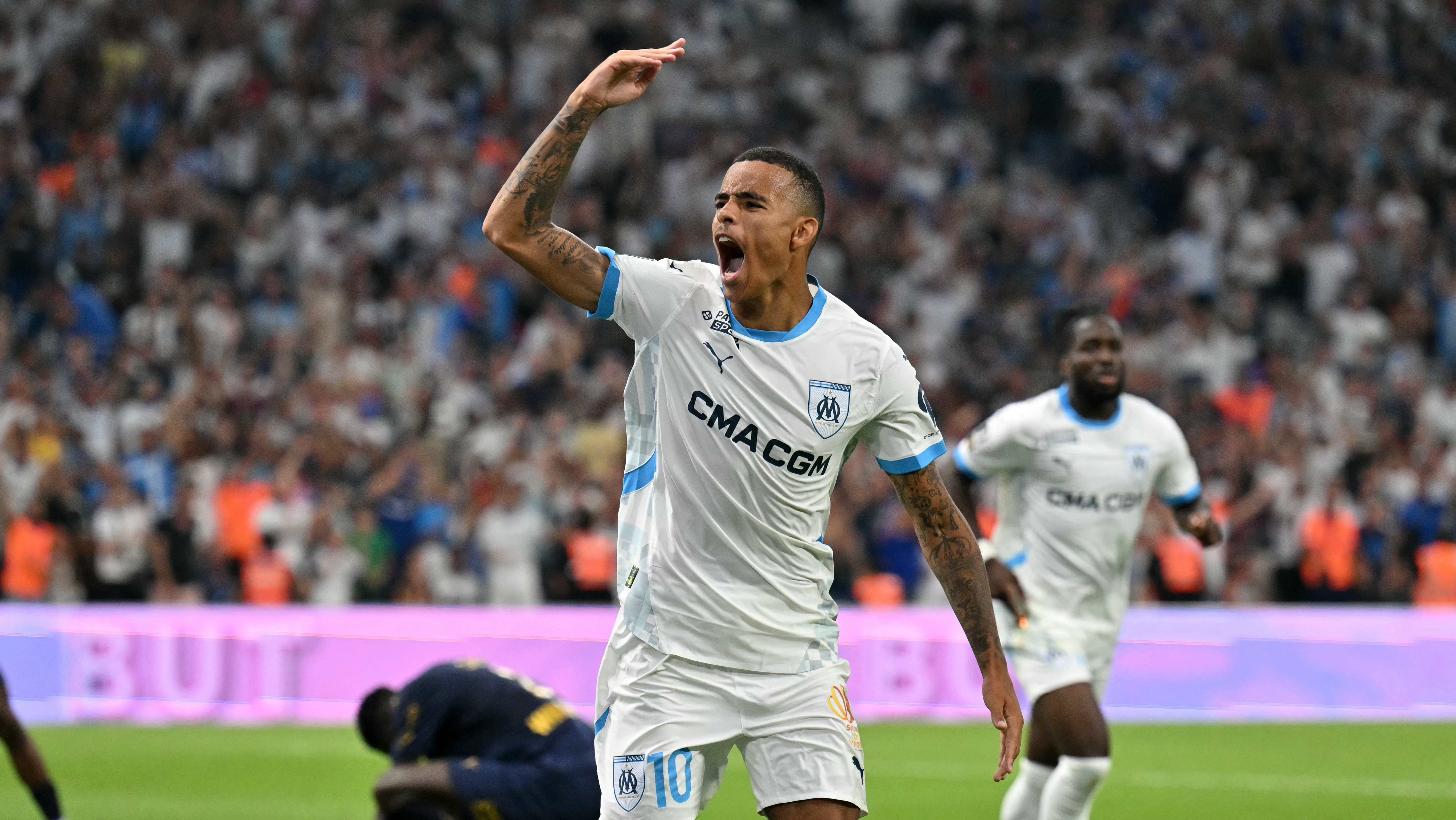 Mason Greenwood salvages point for Olympique Marseille against Stade de  Reims in Ligue 1 | TSN