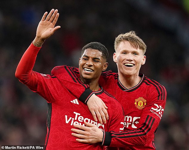 Rashford và McTominay đã cùng nhau trải qua học viện của United trước khi gia nhập đội một