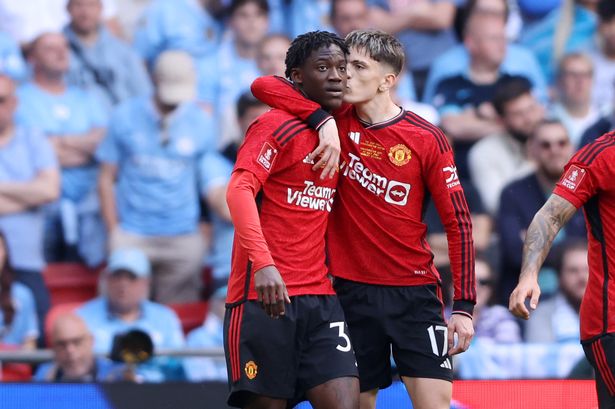 Kobbie Mainoo and Alejandro Garnacho set sensational record in Man Utd FA  Cup final win - Irish Mirror Online