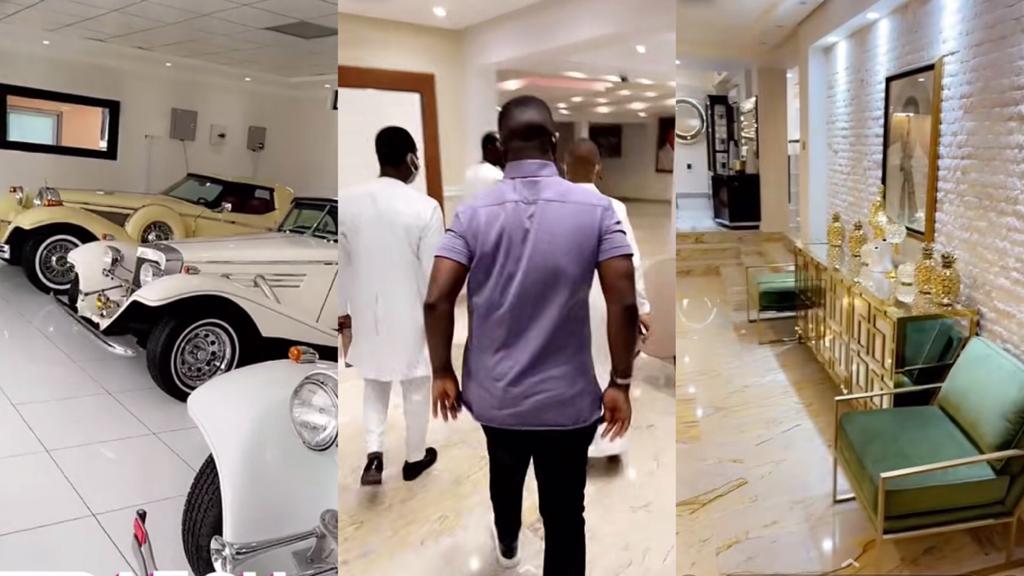 Sarkodie given a tour inside Osei Kwame Despite's magnificent Accra mansion  | Pulse Ghana