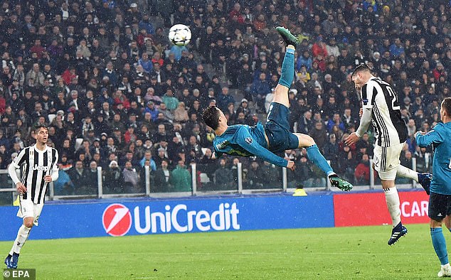 Ronaldo has scored goals of all types including a famous bicycle kick against Juventus in 2018