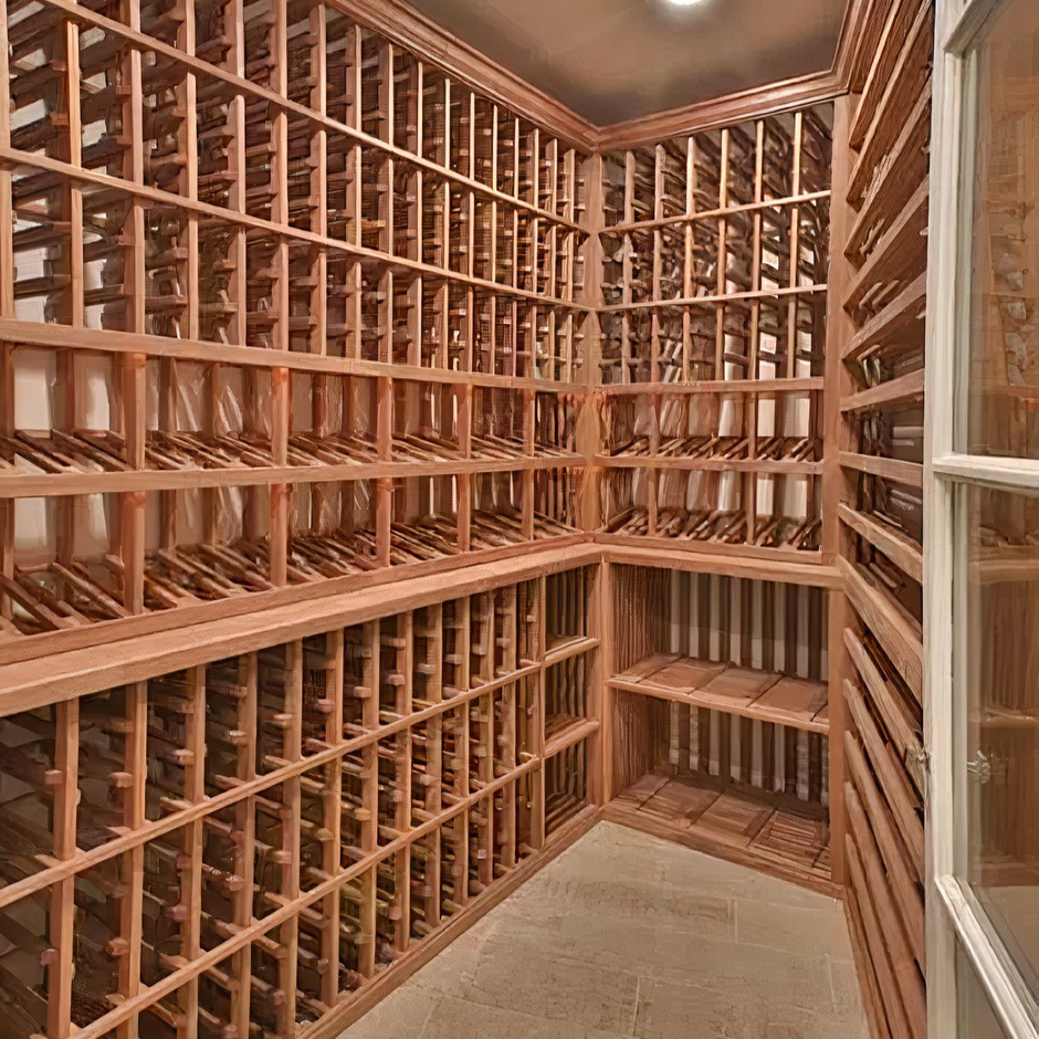 Wine Cellar in Hart's California Home