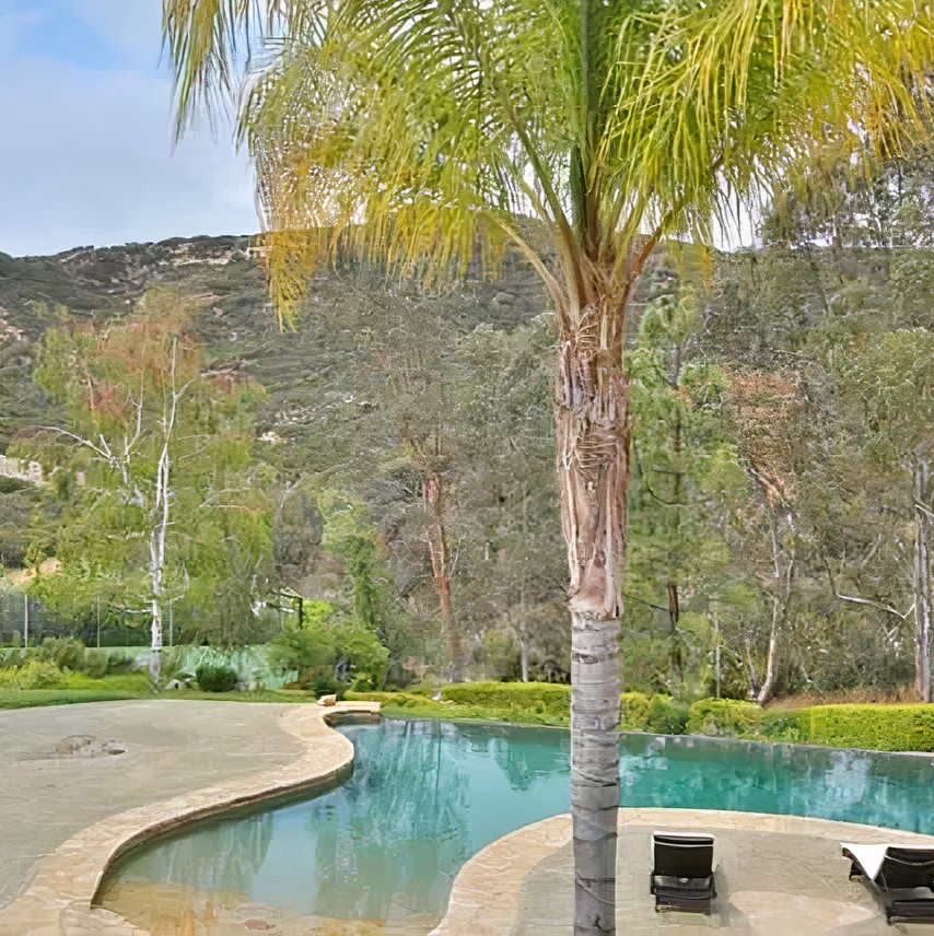 Pool in Kevin Hart's California Home