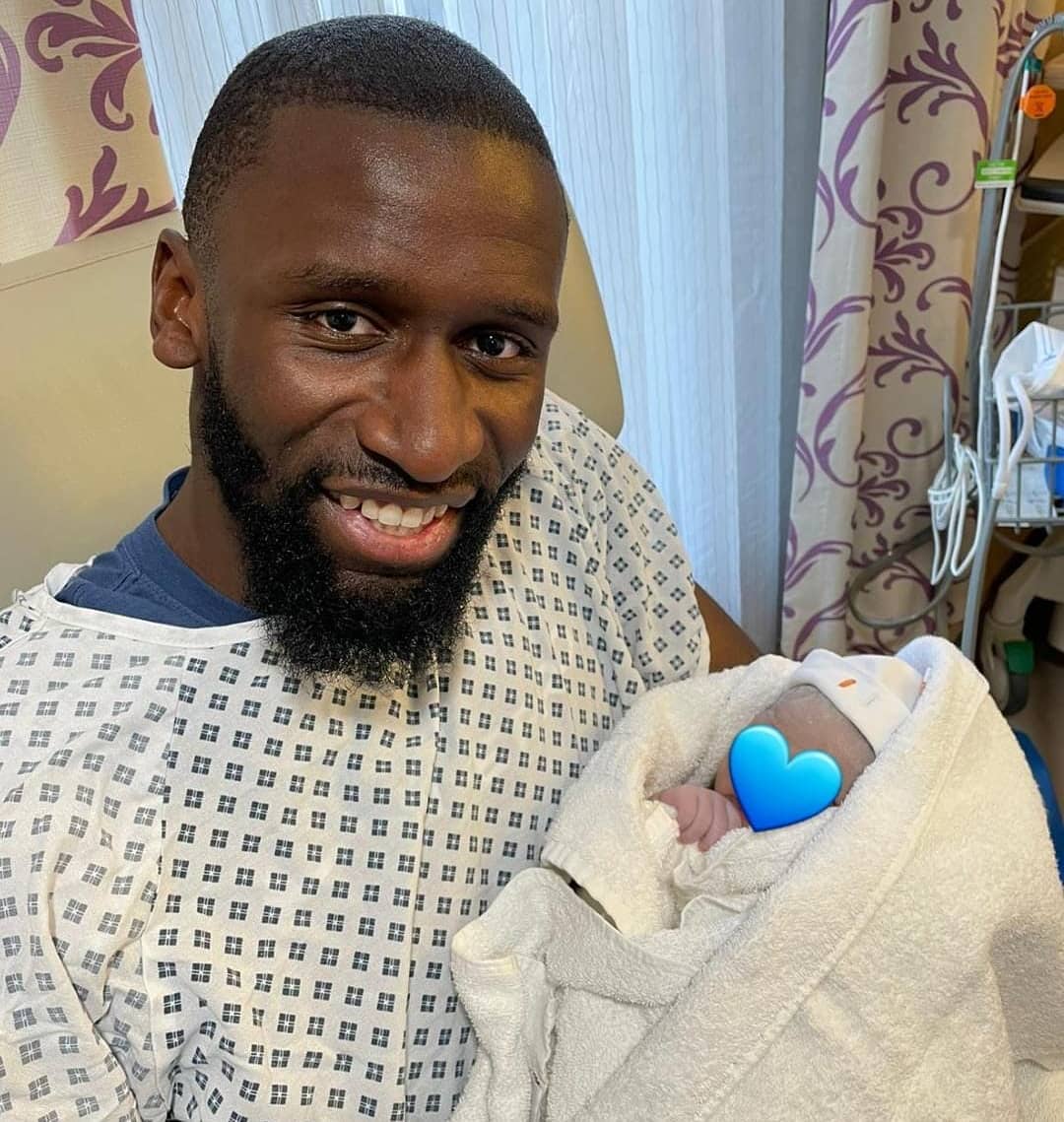 Chelsea Star, Antonio Rudiger Welcomes Second Child | Boombuzz