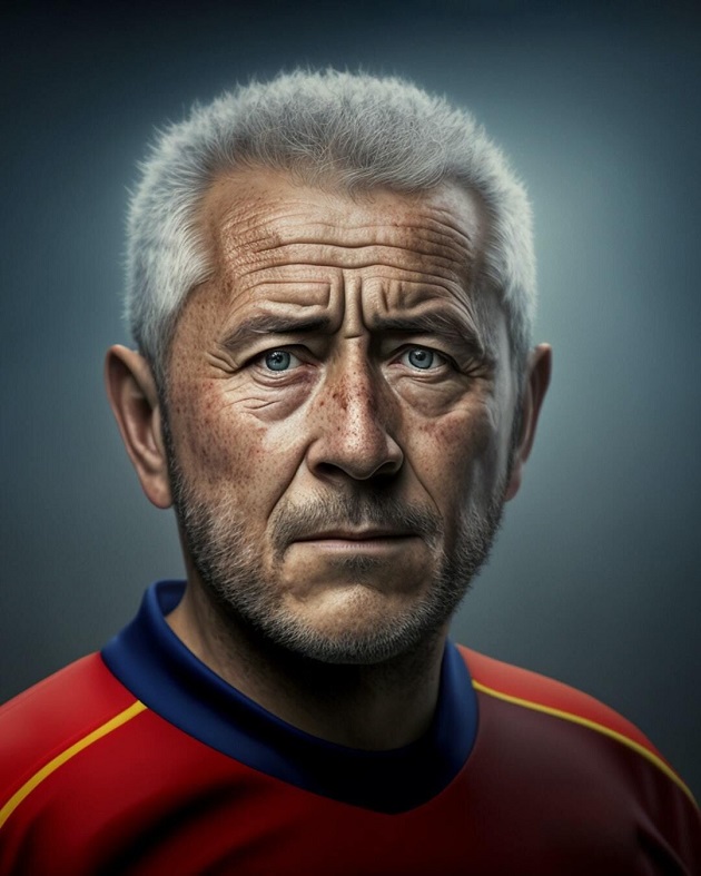 Messi, Cristiano Ronaldo, Mbappe, Neymar... when they're old! This is how the greatest footballers will look when they are seniors - Bóng Đá