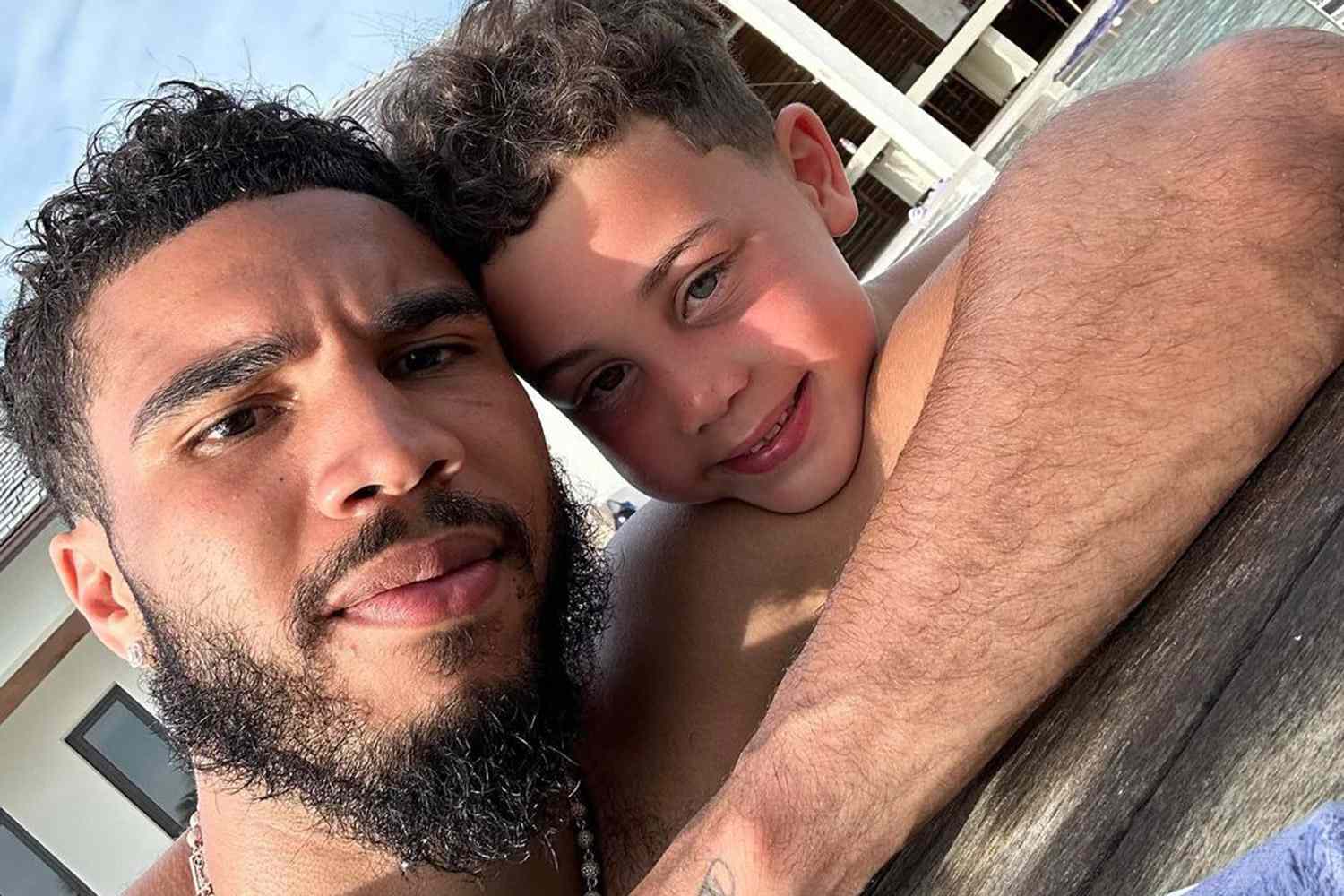 Jayson Tatum Shares Father's Day Vacation Photos with Son Deuce