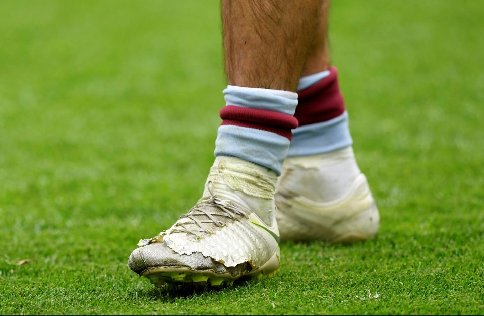  Jack Grealish revealed his wrecked boots are "lucky" following Aston Villa's promotion to the Premier League