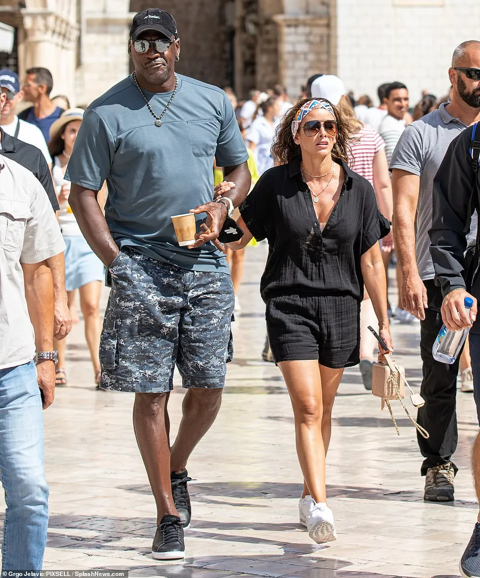 Cameras capture the moment Michael Jordan and his wife Yvette Prieto enjoy a shot of $399-a-bottle tequila on a 180-foot luxury yacht in Italy.