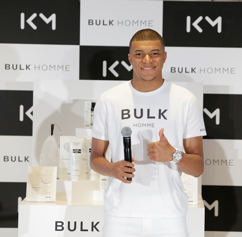 Men's Skincare Brand "BULK HOMME" Names French Star Striker Kylian Mbappe  Its Global Ambassador ... | BULK HOMMEのプレスリリース | 共同通信PRワイヤー