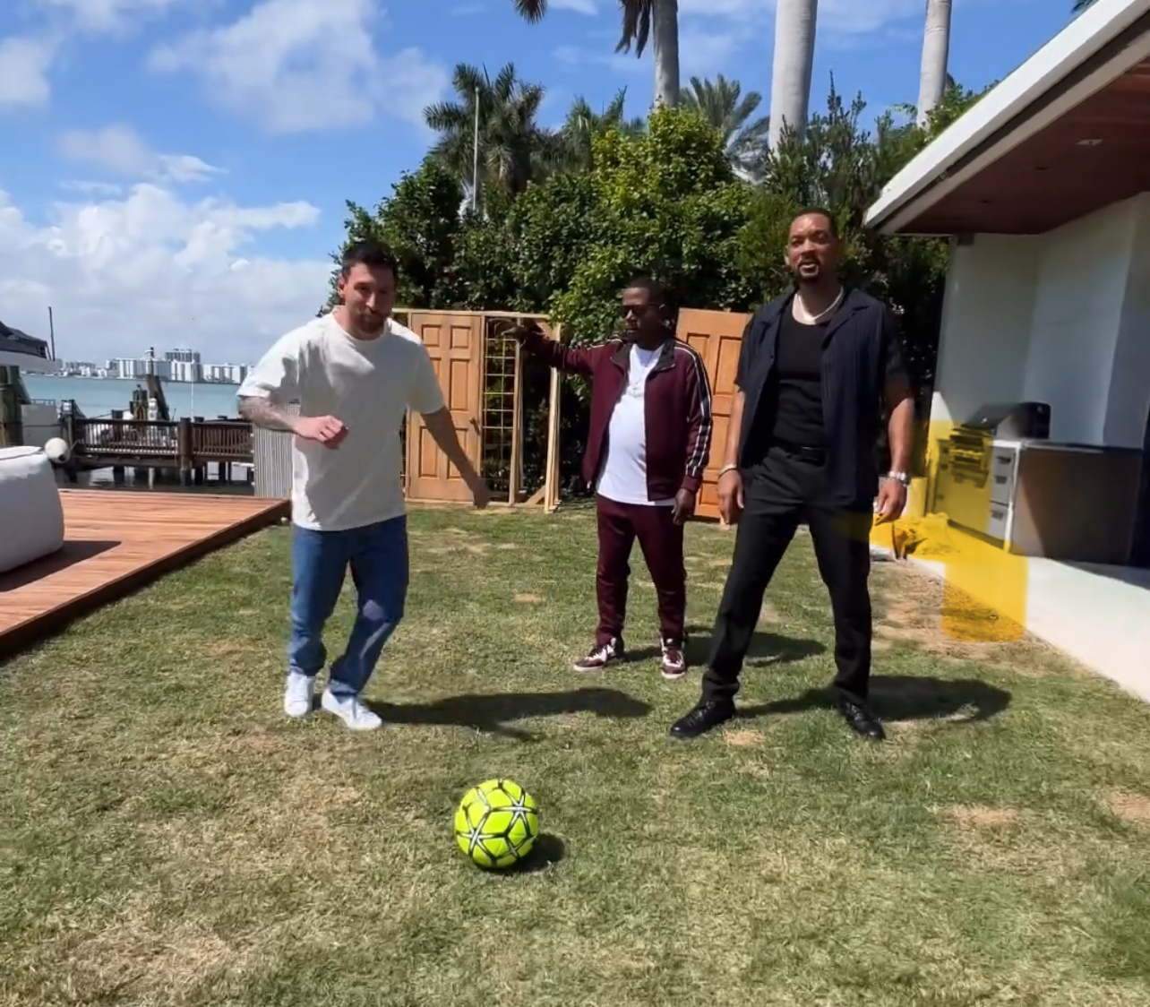 Watch: Messi promo video with Will Smith for 'Bad Boys'