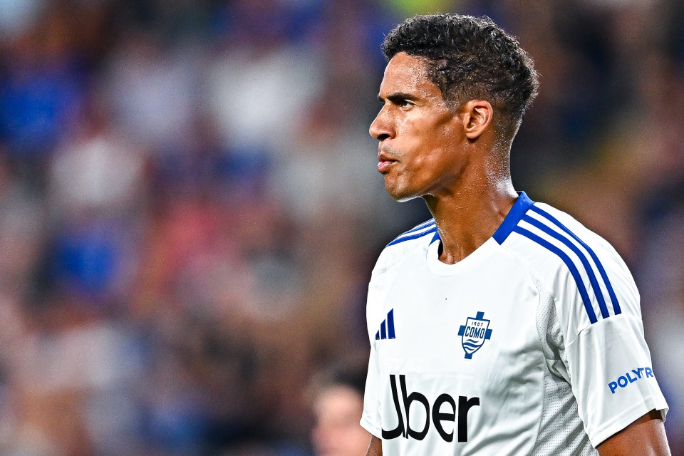 Raphael Varane removed from Como's Serie A squad as Man Utd flop's transfer  turns into nightmare after nasty injury | The Sun