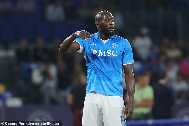 Lukaku joined Napoli from Chelsea in August but he was a United player from 2017 to 2019