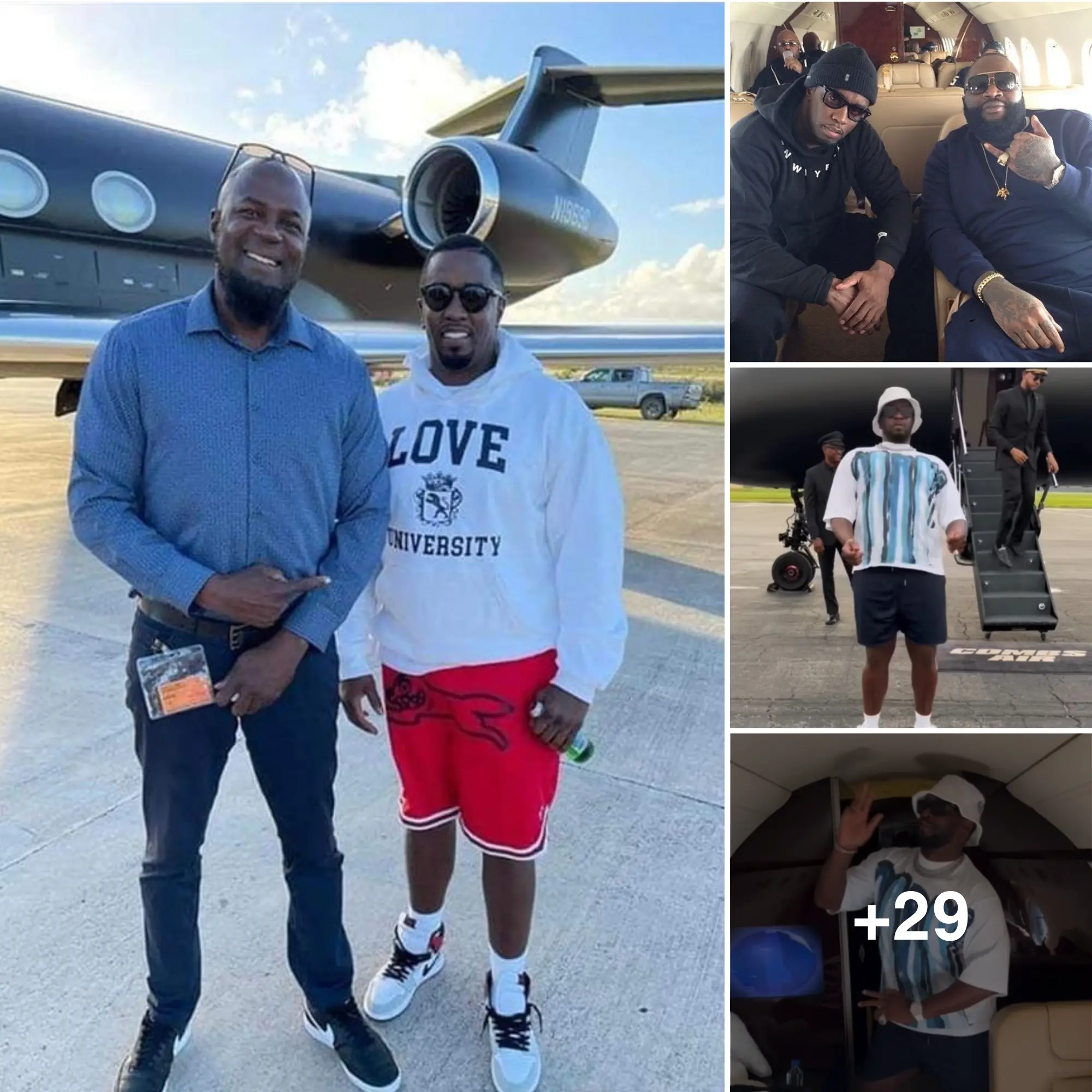 Diddy Bought A 40m Private Jet To Enjoy A Luxurious Lifestyle In The Air For A Week Around The 3619